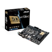 ASUS H110M-C Intel H110 2133MHz DDR4 Soket 1151 uATX Anakart - 1